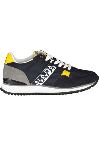 Napapijri - Blue Polyester Men Sneaker