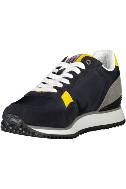 Napapijri - Blue Polyester Men Sneaker