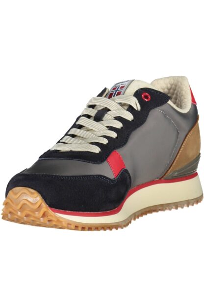 Napapijri - Gray Polyester Men Sneaker