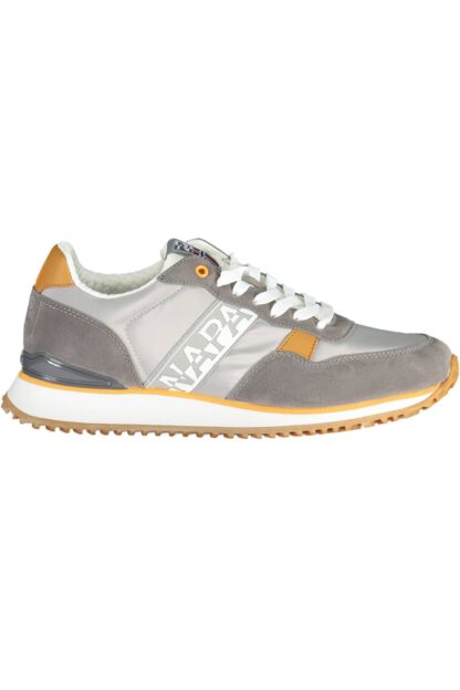 Napapijri - Gray Polyester Men Sneaker