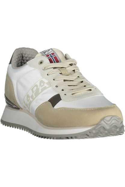 Napapijri - White Polyester Men Sneaker