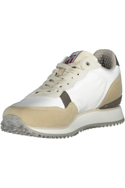 Napapijri - White Polyester Men Sneaker