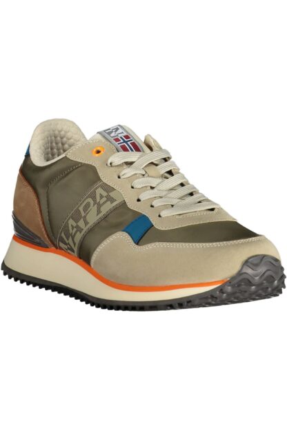 Napapijri - Beige Polyester Men Sneaker