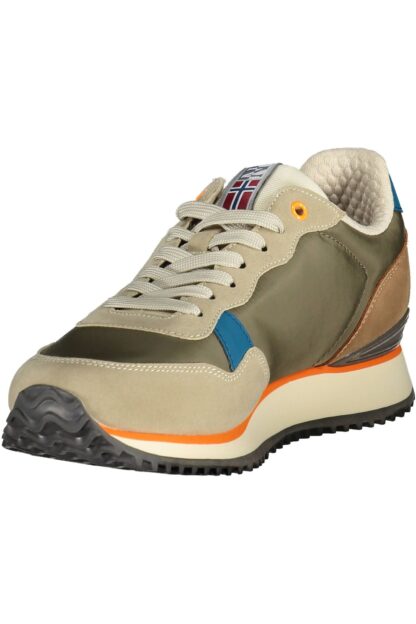 Napapijri - Beige Polyester Men Sneaker