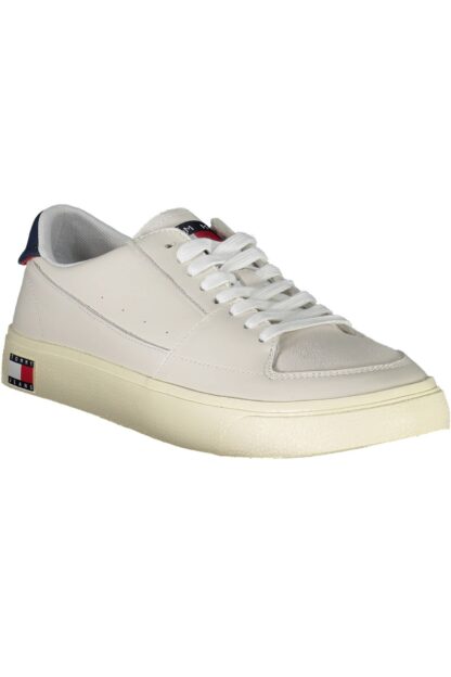 Tommy Hilfiger - White Polyester Men Sneaker