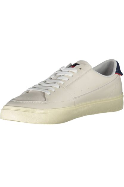 Tommy Hilfiger - White Polyester Men Sneaker