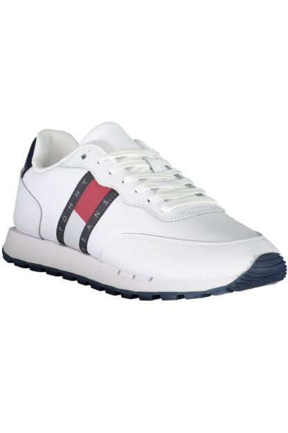 Tommy Hilfiger - White Polyester Men Sneaker