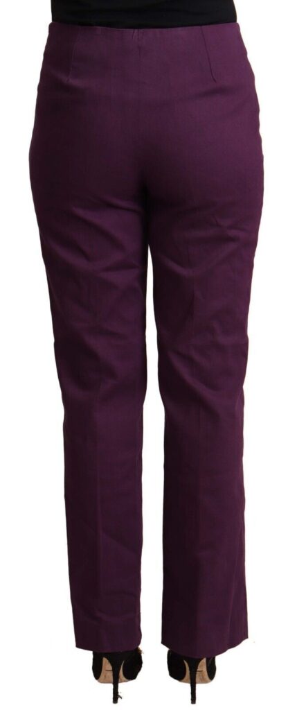 BENCIVENGA - Elegant Violet High Waist Tapered Pants