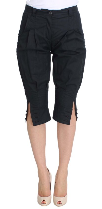 Ermanno Scervino - Chic Blue Cotton Casual Pants