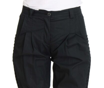 Ermanno Scervino - Chic Blue Cotton Casual Pants