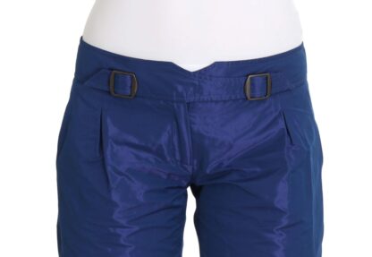 Ermanno Scervino - Chic Blue Mid Waist Shorts