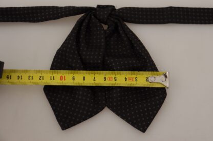 Dolce & Gabbana - Elegant Polka Dot Silk Bow Tie