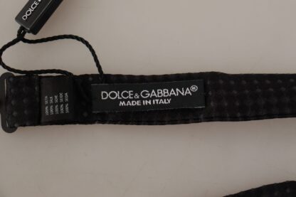 Dolce & Gabbana - Elegant Polka Dot Silk Bow Tie