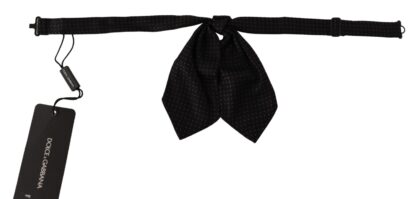 Dolce & Gabbana - Elegant Polka Dot Silk Bow Tie