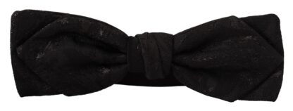 Dolce & Gabbana - Elegant Black Silk Blend Bow Tie