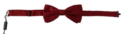 Dolce & Gabbana - Silk Red Bow Tie - Elegant Tied Design