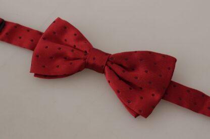 Dolce & Gabbana - Silk Red Bow Tie - Elegant Tied Design