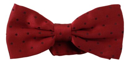 Dolce & Gabbana - Silk Red Bow Tie - Elegant Tied Design