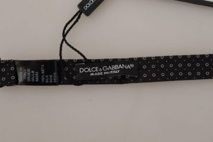 Dolce & Gabbana - Elegant Polka Dot Silk Bow Tie