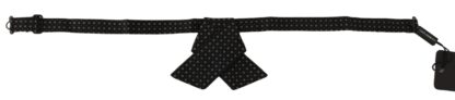 Dolce & Gabbana - Elegant Polka Dot Silk Bow Tie