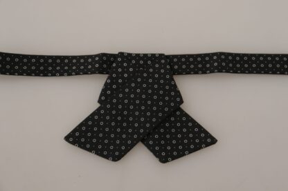 Dolce & Gabbana - Elegant Polka Dot Silk Bow Tie