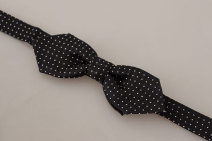 Dolce & Gabbana - Exquisite Silk Polka Dot Bow Tie