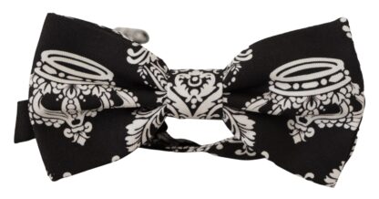 Dolce & Gabbana - Elegant Black Silk Bow Tie