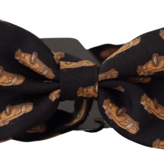 Dolce & Gabbana - Elegant Red Silk Bow Tie