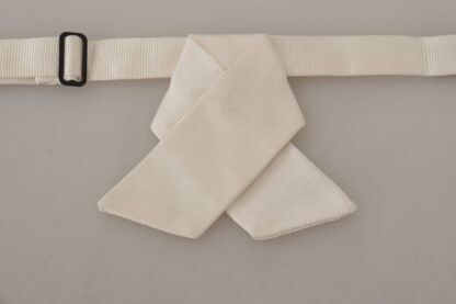 Dolce & Gabbana - Elegant Silk Bow Tie for Sophisticated Evenings