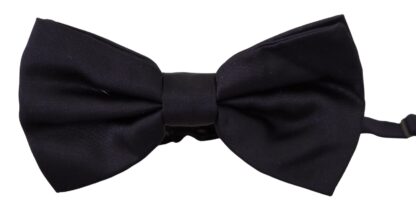 Dolce & Gabbana - Elegant Blue Silk Bow Tie