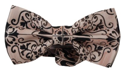 Dolce & Gabbana - Elegant Multicolor Silk Bow Tie