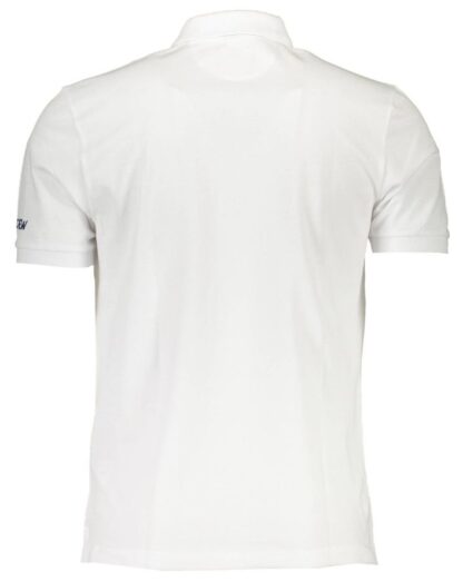 La Martina - White Cotton Men Polo Shirt