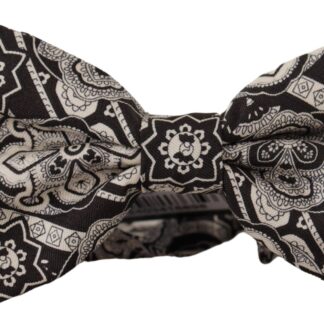 Dolce & Gabbana - Elegant Black Silk Bow Tie