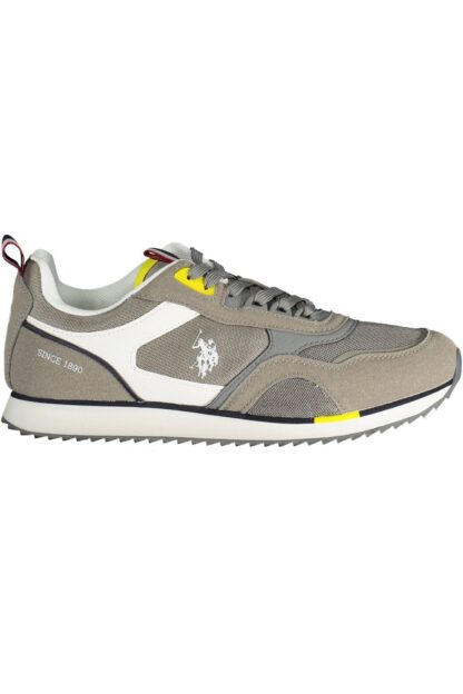 U.S. POLO ASSN. - Gray Polyester Men Sneaker