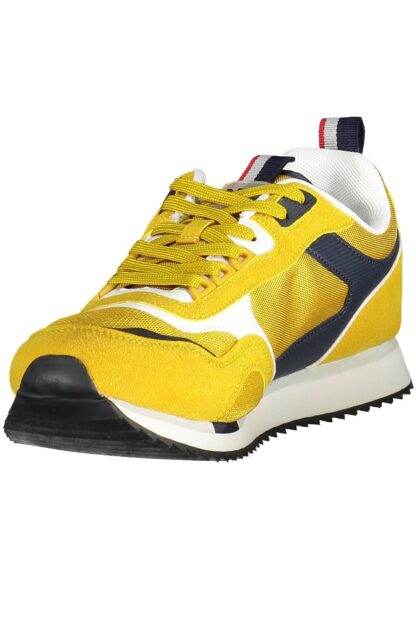 U.S. POLO ASSN. - Yellow Polyester Men Sneaker