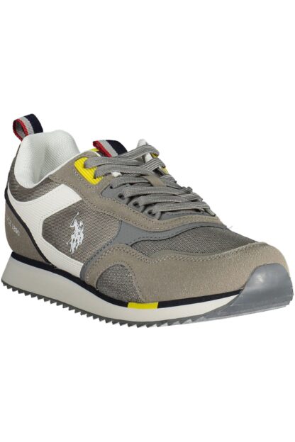 U.S. POLO ASSN. - Gray Polyester Men Sneaker