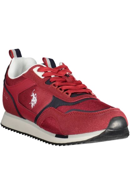 U.S. POLO ASSN. - Red Polyester Men Sneaker