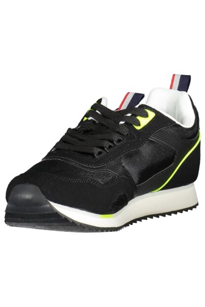 U.S. POLO ASSN. - Black Polyester Men Sneaker