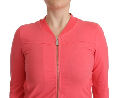 Blumarine - Elegant Pink Full Zip Sweater