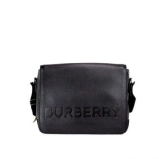 Burberry - Cannon Charcoal Grey Branded Nylon Econyl Belt Bag Fanny Pack Handbag