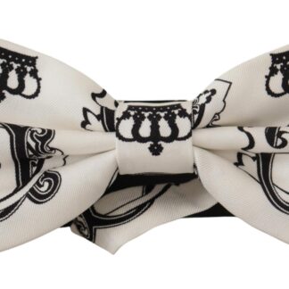 Dolce & Gabbana - Elegant Silk Bow Tie in Light Blue