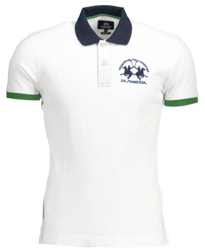 La Martina - Elegant Short-Sleeved Cotton Polo