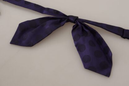 Dolce & Gabbana - Elegant Silk Bow Tie in Blue