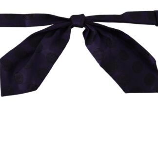 Dolce & Gabbana - Elegant Black Silk Bow Tie