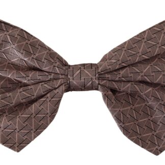 Dolce & Gabbana - Elegant Silk Orange Bow Tie