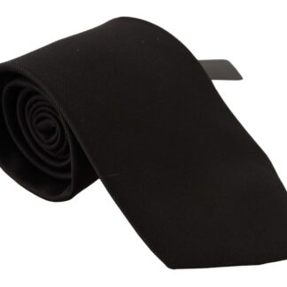 Dolce & Gabbana - Elegant Black Silk Tie