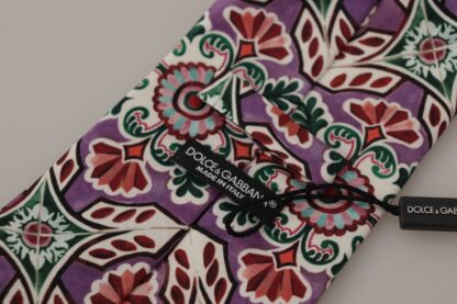 Dolce & Gabbana - Elegant Multicolor Silk Tie