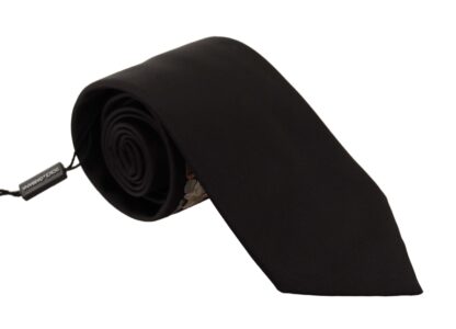 Dolce & Gabbana - Elegant Black Silk Tie