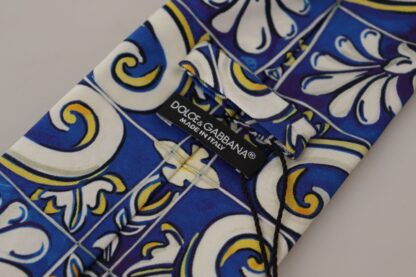 Dolce & Gabbana - Multicolor Majolica Silk Tie