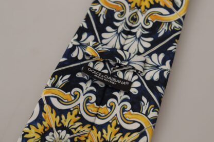 Dolce & Gabbana - Elegant Majolica Silk Tie